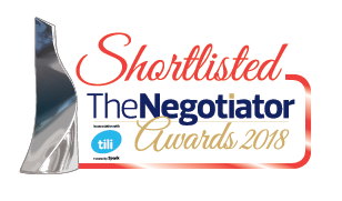 The Negotiator Awards 2018 Shortlist
